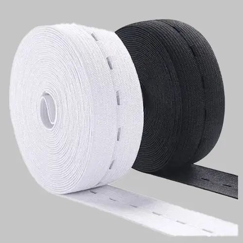 Button Hole Elastic Manufacturers and Exporter in Ahmedabad